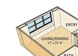 Sundridge - 2 Bedroom Floor Plan Sundridge Apartments - Floor Plan